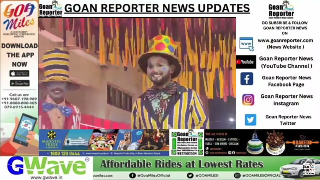 Goan Reporter News:: Live – Samba Square Panjim carnival | Goan Reporter