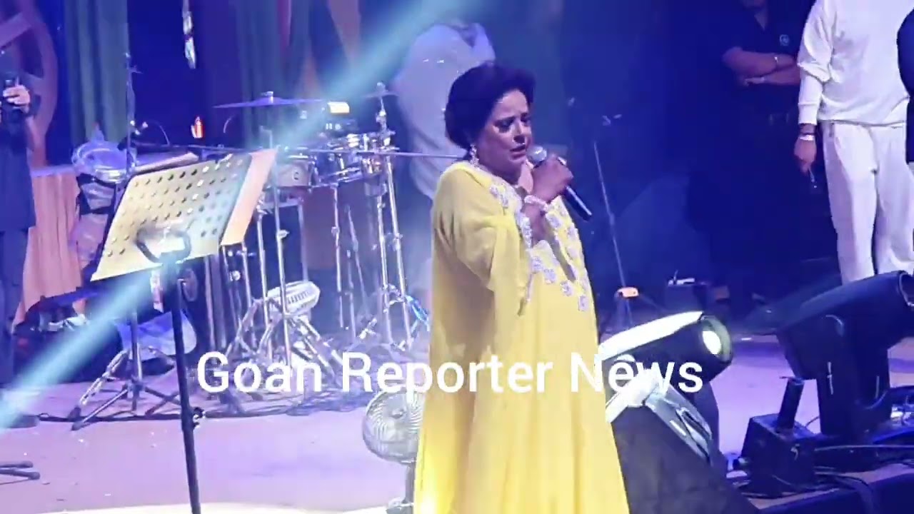 Goan Reporter News: Lorna Goa’s Nightingale Singer Singing BEBDO at the ...